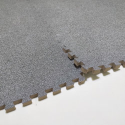 Детский мягкий пол с ковролином NEEU 60x60 см, серый 14