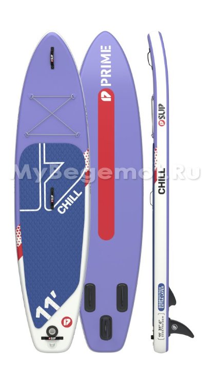 Сап борд двухслойный Prime sup Chill 11'0 Purple