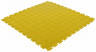 Модульное напольное ПВХ покрытие M-TILE JETON, Желтый 7 мм