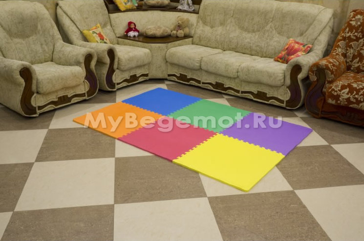 Набор мягких плиток коврик-пазл Funkids™ "Симпл-24"