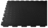 Модульное напольное ПВХ покрытие SENSOR AVERS 7 мм, RAL 9005, черный.