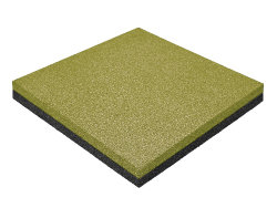 Резиновая плитка M-KORT STANDART, 500x500х60 мм, песочная