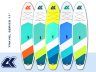 ДОСКА ДЛЯ SUP-СЕРФИНГА CK YELLOW BLUE 11‘ TRAVEL SERIES