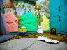 Мягкая защитная 3D панель для стен "Дом"