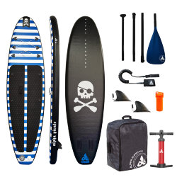 ДОСКА ДЛЯ SUP-СЕРФИНГА 305x81x15 PIRATE COMPACT 