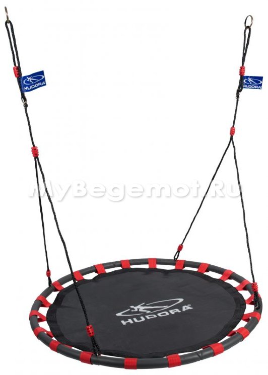 Качели HUDORA Nest Swing Alu 120, black/red