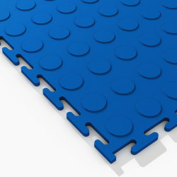 Модульное напольное ПВХ покрытие M-TILE HARD STUDDED, 7 мм