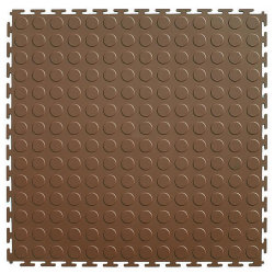 Модульное напольное ПВХ покрытие M-TILE HARD STUDDED, 7 мм