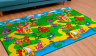 Коврик для ползания FunKids™ Big-10 «Страна Динозавров», односторонний