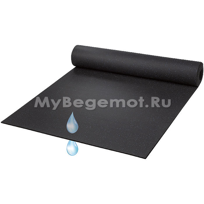 Резиновое рулонное покрытие из крошки Damtec Sonic