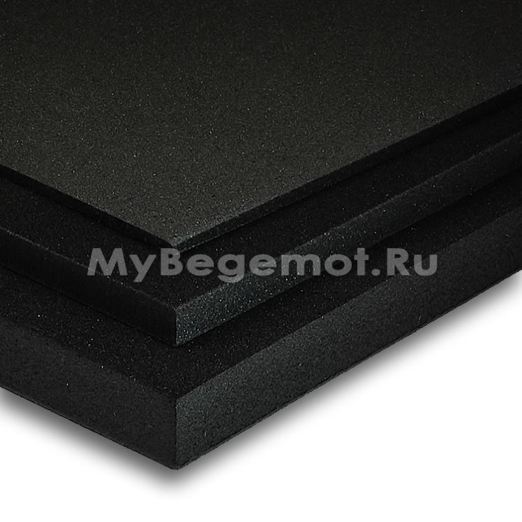 ЭВА листовой 8 мм, 55PS, лист 2150х1150 мм, черный