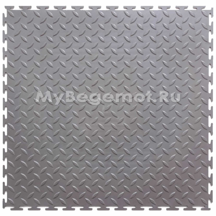 Резиновая плитка, Rubber Grain, 9 мм, 500*500 мм