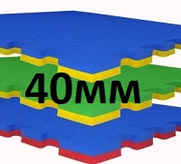 Будоматы спортивные 100*100см толщина 40мм